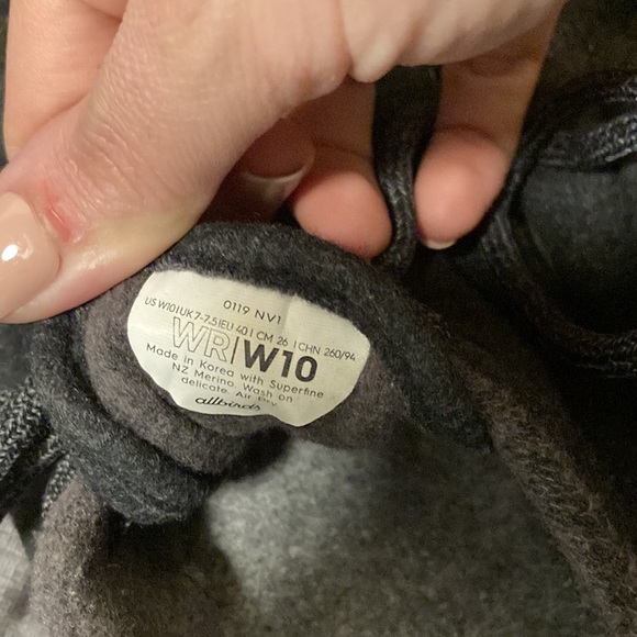 Womens Grey Allbirds Wool Runner W10 - Picture 4 of 8